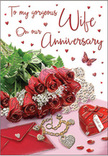 This anniversary card artwork captures a tender, romantic moment arranged with the attention to detail you would expect from Finchley Flowers preparing a special order for a long-married couple. At its centre sits a lush cluster of red roses, each flower richly coloured and full, the petals overlapping in soft, velvety layers that almost invite a fingertip to trace their curves. A collar of fresh green foliage surrounds the blooms, the leaves slightly glossy, adding depth and natural contrast. Next to this floral heart lies a pristine envelope, cream or ivory in tone, resting lightly on the surface as if it has just been placed there after being addressed with affectionate words. Nearby, a slender piece of jewellery-a fine chain with a small charm or pendant-catches the gentle light, offering tiny flashes of reflection like distant city lights seen from a Finchley rooftop. A small heart-shaped box in deep, passionate red sits close at hand, its surface smooth and polished, hinting at secret treasures or a gift waiting to be opened. Scattered across the background are petite heart shapes and glittering decorative elements, arranged so they appear to fall naturally around the central objects, adding a sense of celebration and playfulness. A delicate butterfly motif hovers in the composition, introducing a touch of airy grace and symbolising the way love transforms and matures over time. The lighting is soft and embracing, with no harsh shadows, creating an atmosphere of calm intimacy that feels perfect for an anniversary evening spent at home in Finchley after a stroll through nearby parks or along the familiar streets of North Finchley.